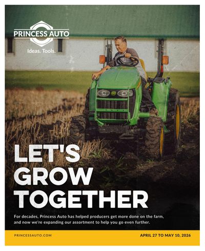 Princess Auto Flyer April 27 to May 10