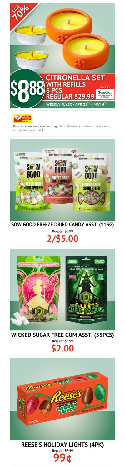 Guardian (Dartmouth Gate) Flyer April 28 to May 4