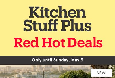 Kitchen Stuff Plus Red Hot Deals Flyer April 27 to May 3