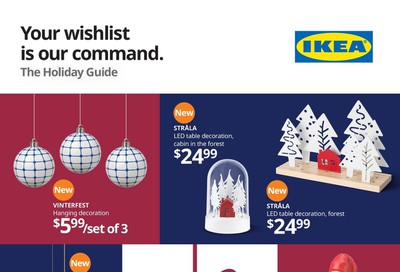 Ikea The Holiday Guide Flyer November 14 to 24
