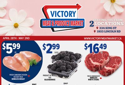 Victory Meat Market Flyer April 28 to May 2