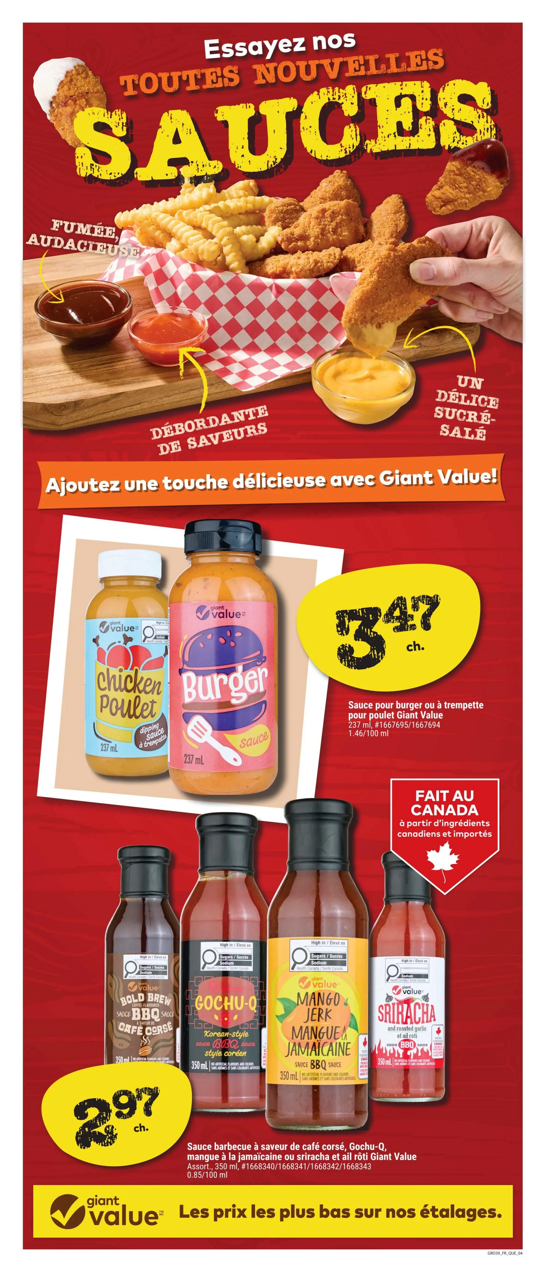 Tigre Géant Flyer April 29 to May 5