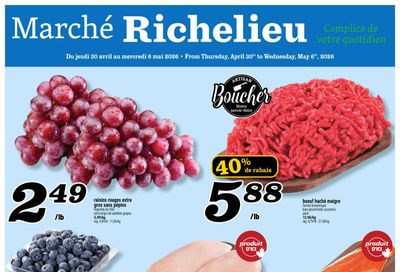 Marche Richelieu Flyer April 30 to May 6
