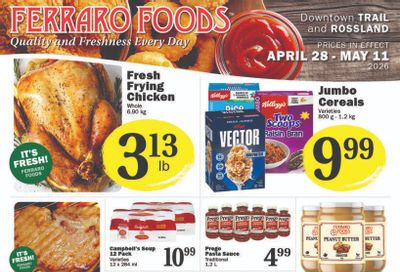 Ferraro Foods Bi-Weekly Flyer April 28 to May 11