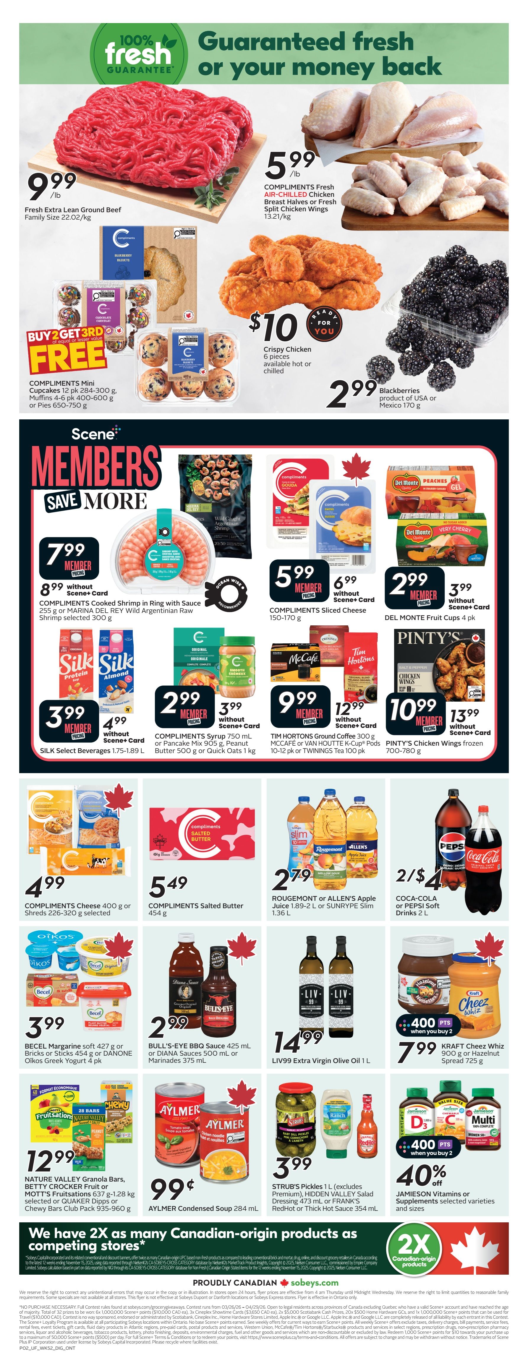 Sobeys Urban Fresh Flyer April 30 to May 6
