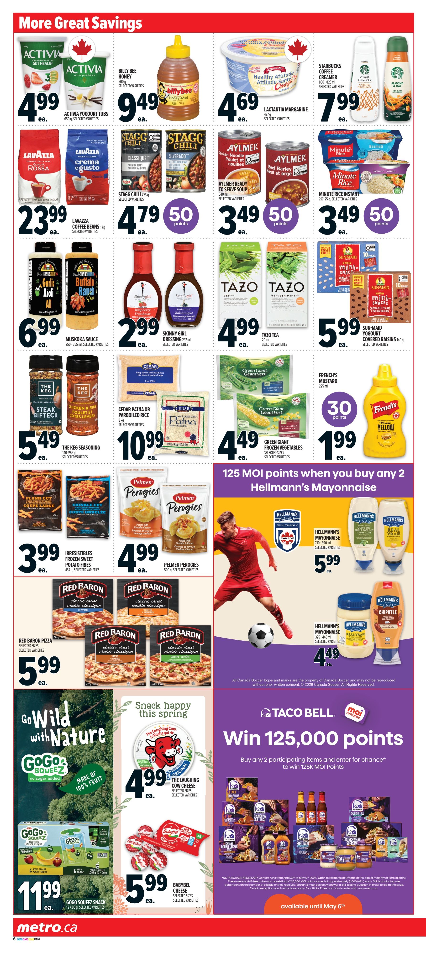 Metro (ON) Flyer April 30 to May 6