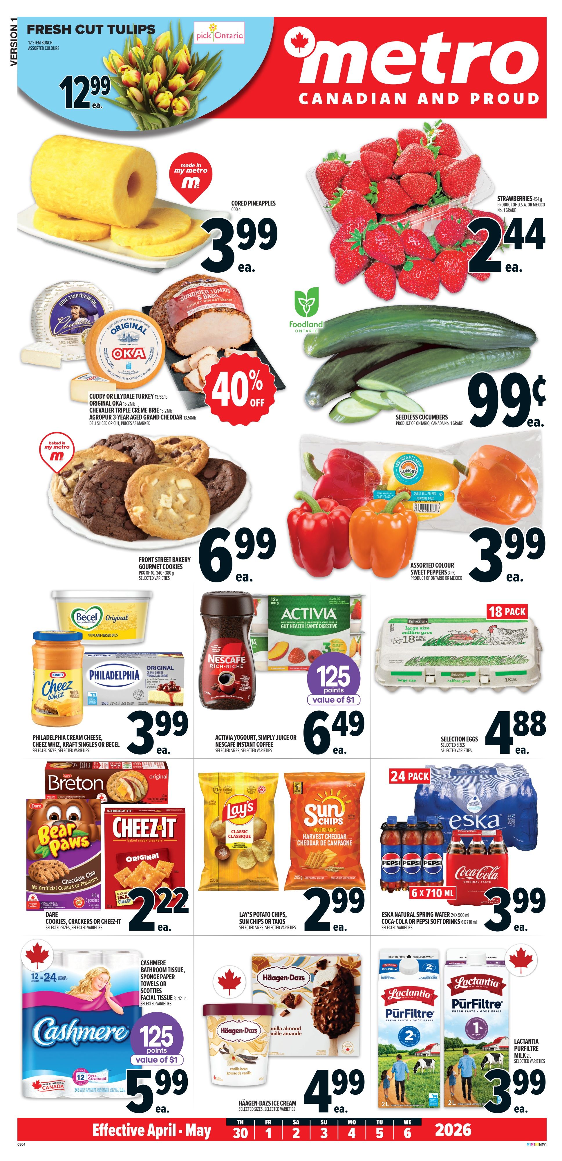Metro (ON) Flyer April 30 to May 6