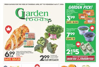 Garden Foods Flyer April 30 to May 6