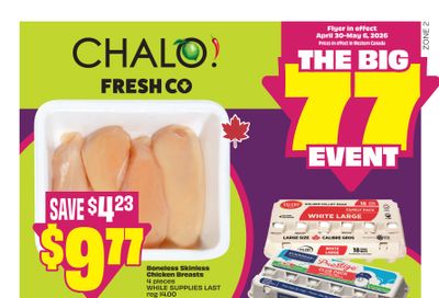 Chalo! FreshCo (West) Flyer April 30 to May 6