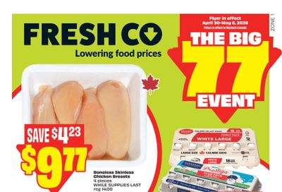 FreshCo (West) Flyer April 30 to May 6