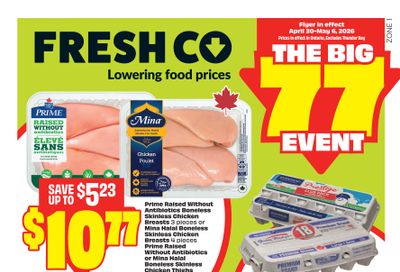 FreshCo (ON) Flyer April 30 to May 6