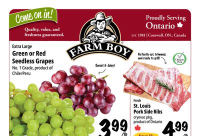 Farm Boy Flyer April 30 to May 6