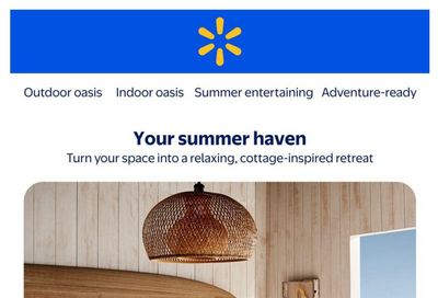Walmart Summer Home Flyer April 30 to May 27