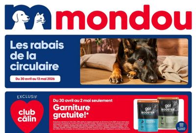 Mondou Flyer April 30 to May 13