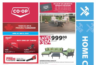 Co-op (West) Home Centre Flyer April 30 to May 6