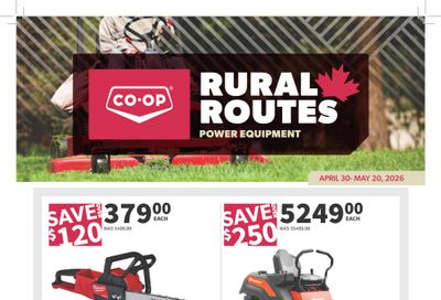 Co-op (West) Rural Routes Flyer April 30 to May 20