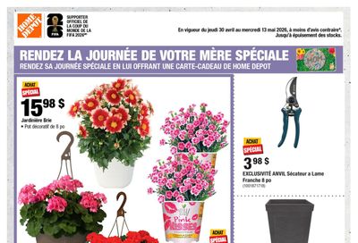Home Depot (QC) Flyer April 30 to May 13