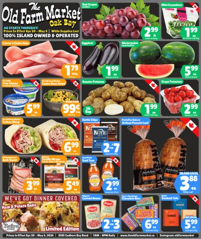 The Old Farm Market (Victoria) Flyer April 30 to May 6
