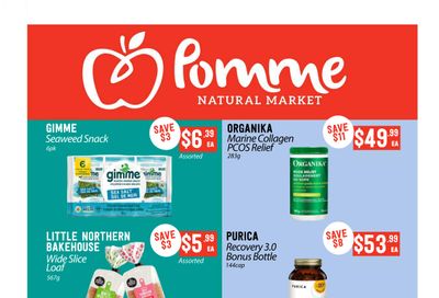 Pomme Natural Market Monthly Specials Flyer April 30 to June 3