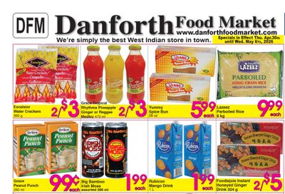 Danforth Food Market Flyer April 30 to May 6