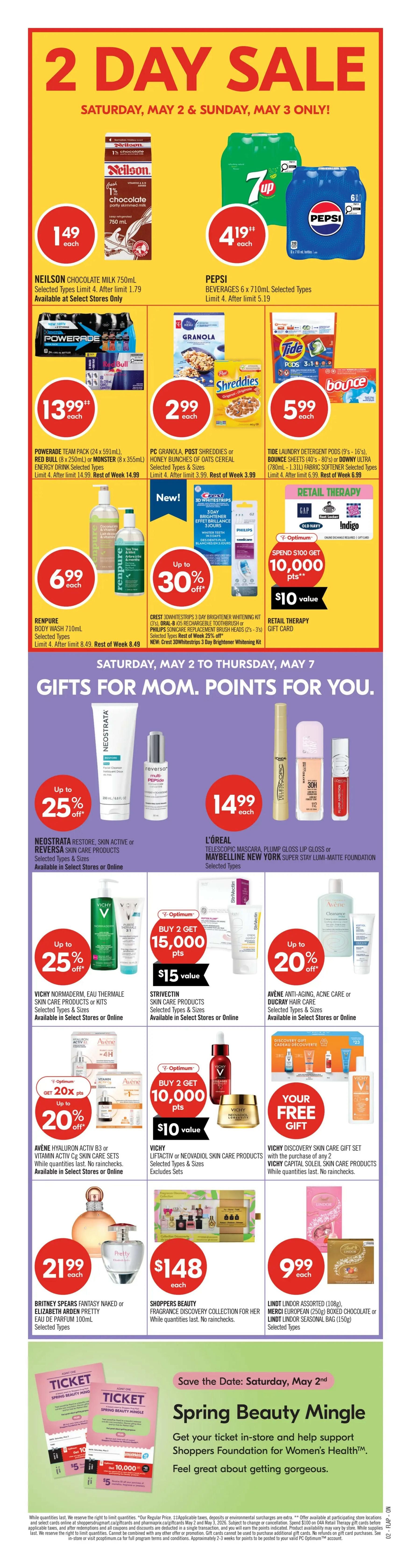 Shoppers Drug Mart (ON) Flyer May 2 to 7