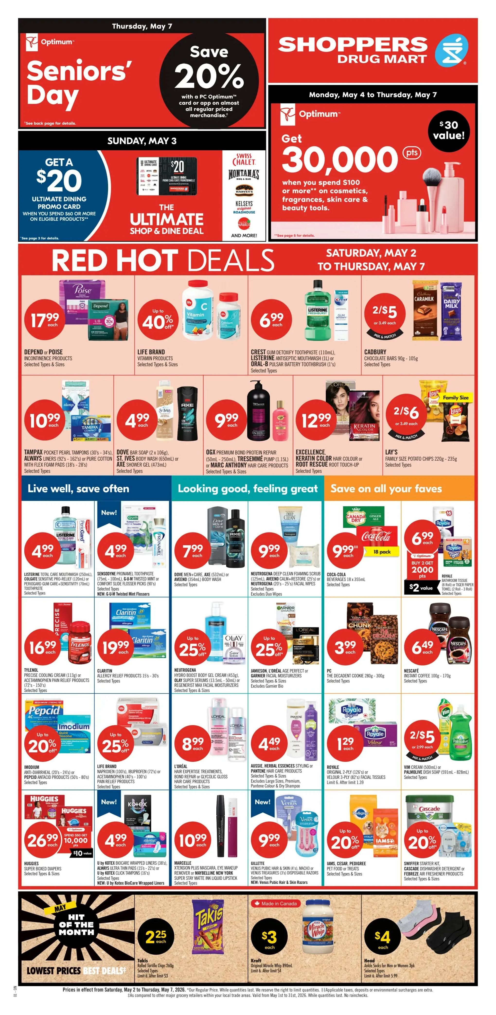 Shoppers Drug Mart (ON) Flyer May 2 to 7