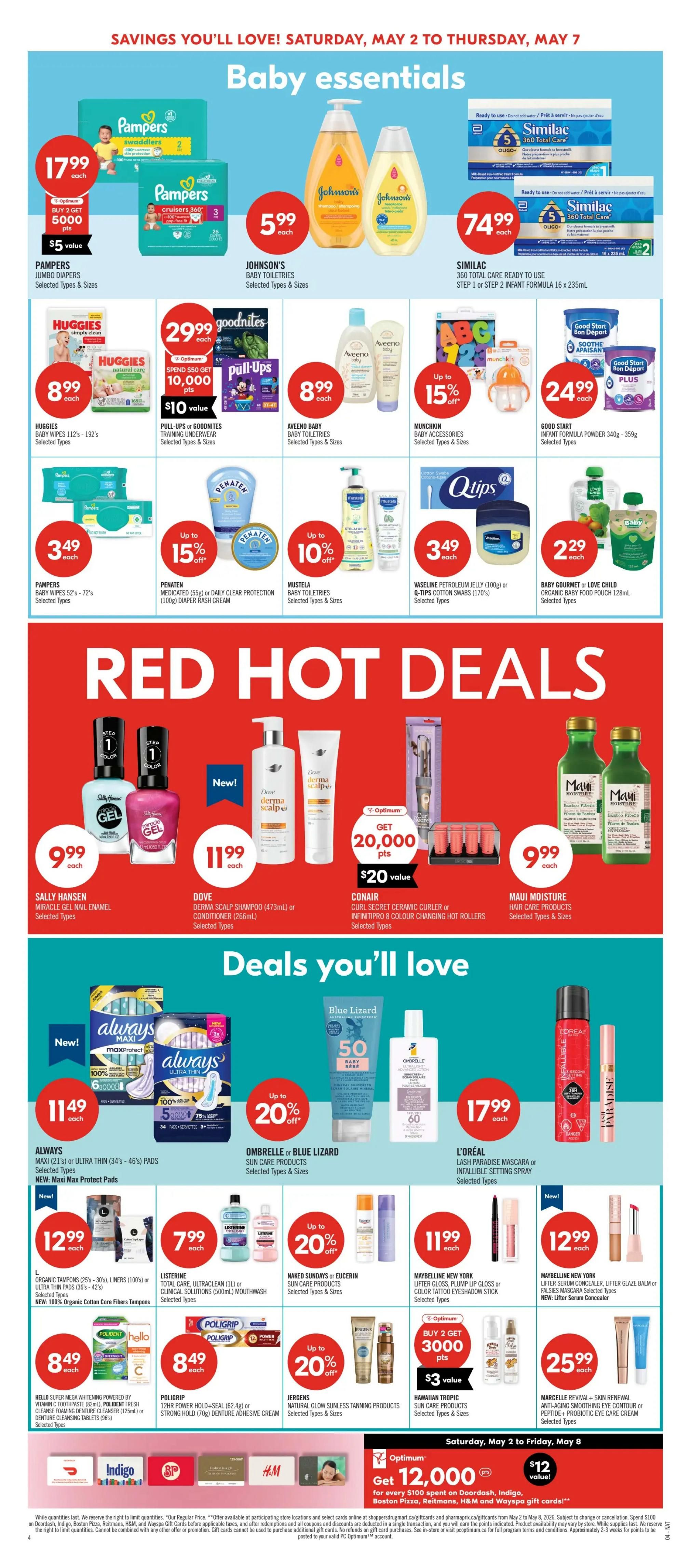 Shoppers Drug Mart (Atlantic) Flyer May 2 to 7