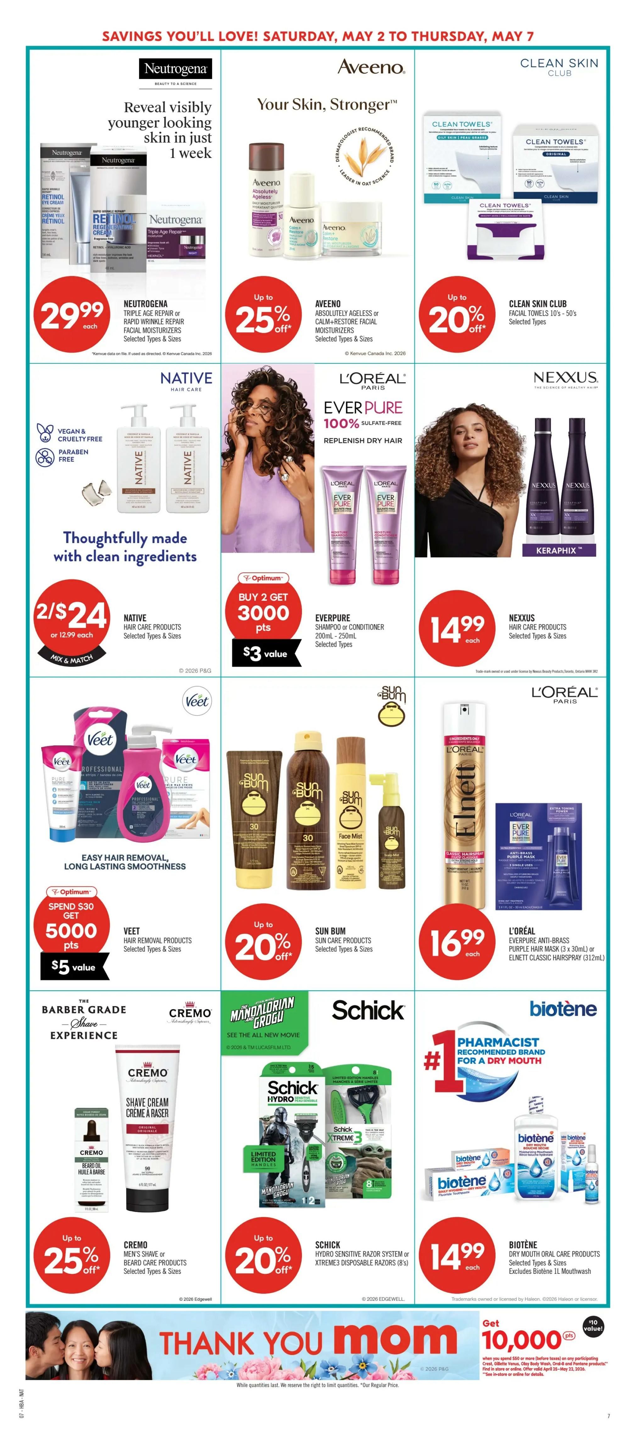 Shoppers Drug Mart (Atlantic) Flyer May 2 to 7