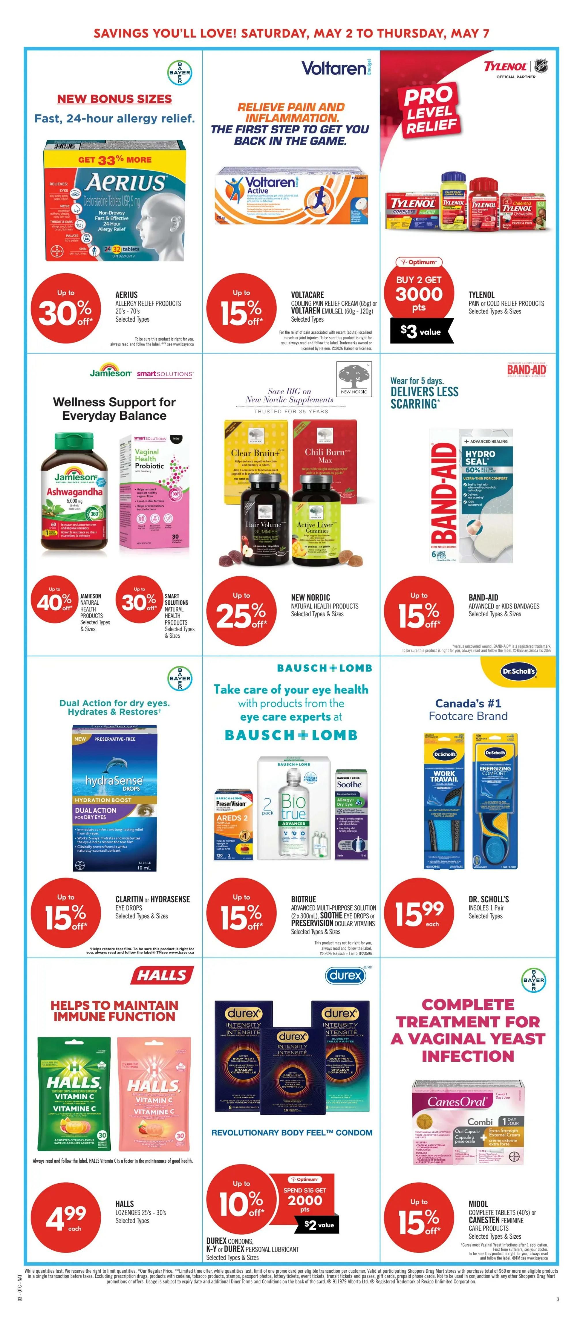 Shoppers Drug Mart (Atlantic) Flyer May 2 to 7