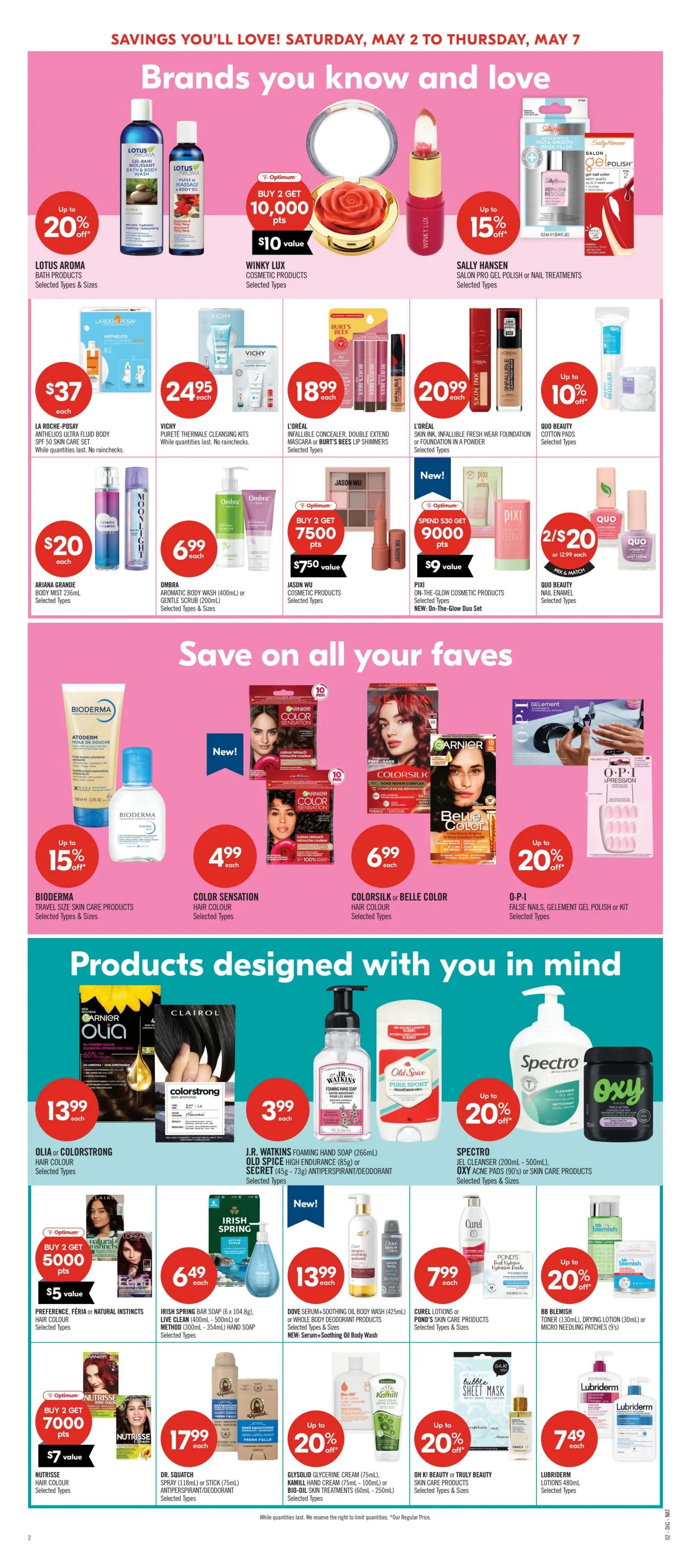 Shoppers Drug Mart (Atlantic) Flyer May 2 to 7