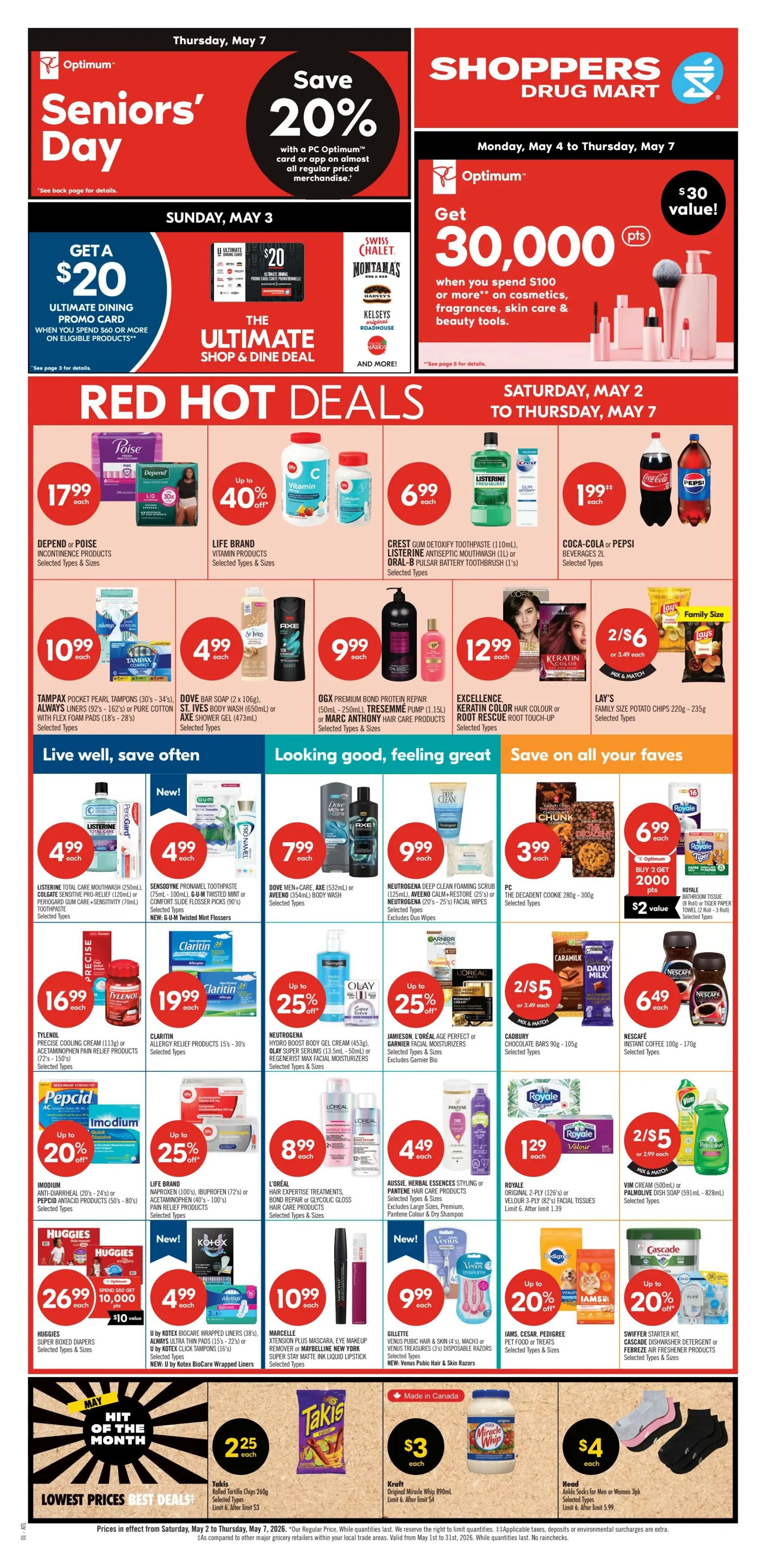 Shoppers Drug Mart (Atlantic) Flyer May 2 to 7