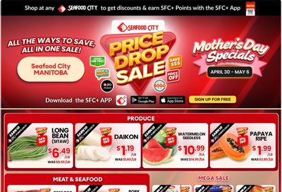 Seafood City Supermarket (MB) Flyer April 30 to May 6