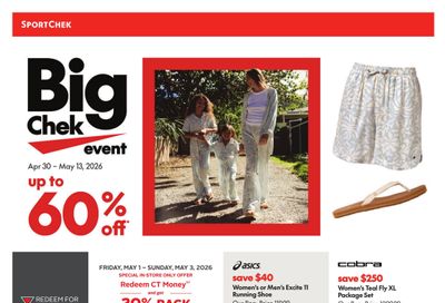Sport Chek Flyer April 30 to May 13