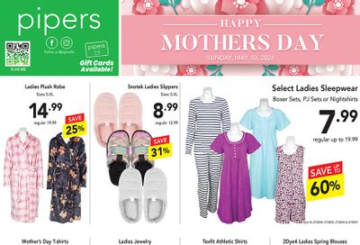 Pipers Superstore Flyer April 30 to May 6