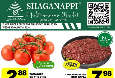 Shaganappi Mediterranean Market Flyer April 30 to May 6