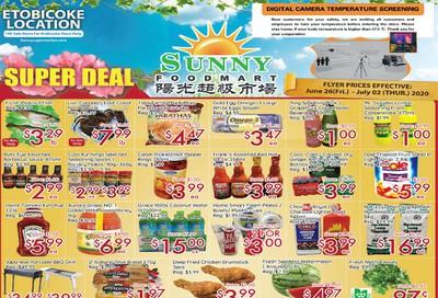 Sunny Foodmart (Etobicoke) Flyer June 26 to July 2