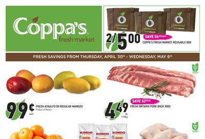 Coppa's Fresh Market Flyer April 30 to May 6