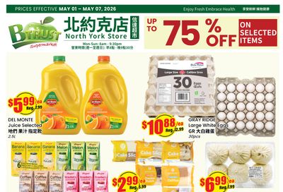 Btrust Supermarket (North York) Flyer May 1 to 7