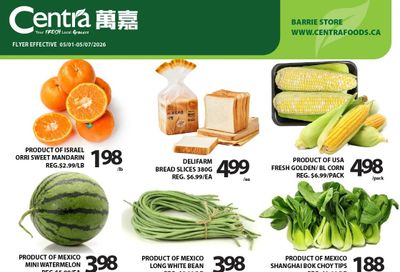 Centra Foods (Barrie) Flyer May 1 to 7