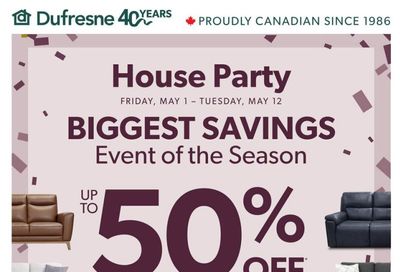 Dufresne Flyer May 1 to 12