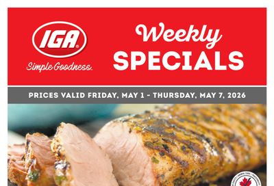 IGA Stores of BC Flyer May 1 to 7