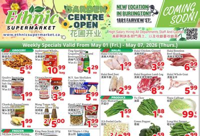Ethnic Supermarket (Milton) Flyer May 1 to 7