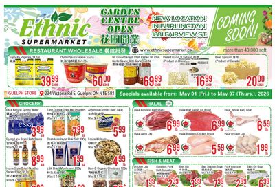 Ethnic Supermarket (Guelph) Flyer May 1 to 7
