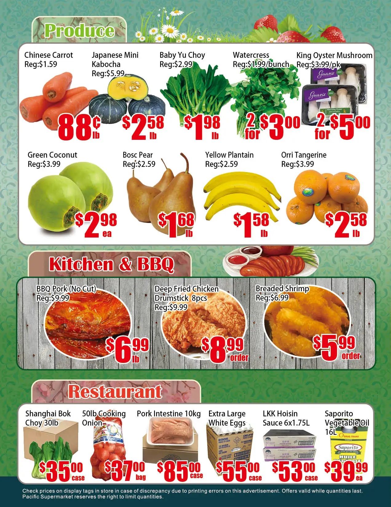 Pacific Fresh Food Market (North York) Flyer May 1 to 7