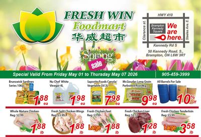 Fresh Win Foodmart Flyer May 1 to 7