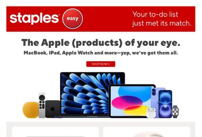 Staples Flyer May 1 to 7
