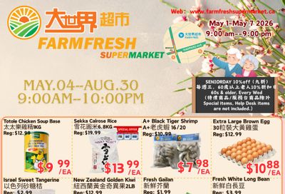 Farm Fresh Supermarket Flyer May 1 to 7