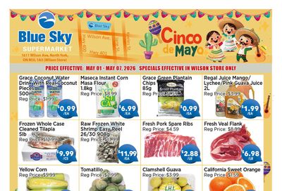 Blue Sky Supermarket (North York) Flyer May 1 to 7