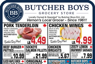 Butcher Boys Grocery Store Flyer May 1 to 7