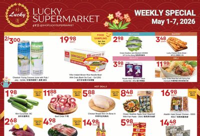 Lucky Supermarket (Edmonton) Flyer May 1 to 7